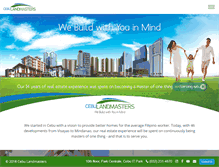 Tablet Screenshot of cebulandmasters.com